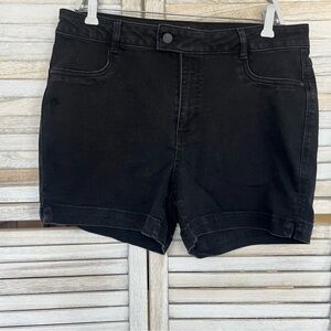 d. jeans Black Jean Shorts